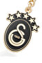 5 Star Black Gold Metal Keychain - 2