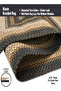 Premium Heavy-Duty Oval Door Mat 50x80cm | Padded Nylon Mat | Assorted Stylish Designs - 5