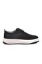 486 m Men's Black-White Linen Casual Shoes - 3