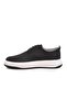 486 m Men's Black-White Linen Casual Shoes - 2