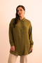 Jacquard Patterned Viscon Tunic - 2
