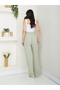 Linen Mixed Relaxed Fit Summer Pants # 7665 - 6