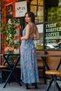 Pink Color Halter Neck Open Back Silk Dress - 7