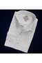 Men's Classic Wide Relaxed Fit Pocket Striped Long Sleeve Cotton Shirt