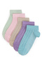 Girl's 5-Piece Booties Socks 50304453-Vr007