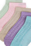 Girl's 5-Piece Booties Socks 50304453-Vr007 - 2