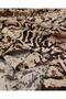 50% Rayon 50% Viscose Moroccan Viscose in Coffee Cream Colors (Width 140 cm X Length 205 cm)