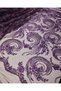 Burgundy Purple Intermittent Tone Sequin Tulle (Width 130 cm X Length 290 cm) - 5