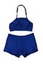 Saxblue Women's Bikini Set with Shorts