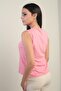 Women's V-Neck Sleeveless Lycra Blouse - 4