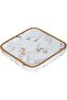Dessert and Nuts Serving Plate, Alsayf Gallery, 15x15x2 cm, Small Square - White Marble - 2