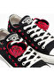 Chuck Taylor All Star Roses Unisex Black Sneaker - 8