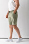 Men's Adjustable Waist Double Pocket Shorts Khaki - 9239