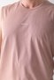Men's Crew Neck John Borners Printed Sleeveless T-Shirt Powder - 2752 - 5
