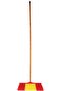Premium Floor Broom, Soft Dense Bristles, Ergonomic Grip, Compatible with Multiple Flooring - 7