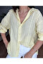 Yellow Textured Transparent Shirt - 4914 - 2