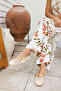 Ni̇ka Women's Gold Mesh Detail Ballet Flat - 4