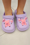 Twi̇ngo Children's Cross Lila Beach, Garden and House Slippers - 2