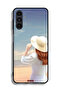 Samsung Galaxy A13 5G Protective Case Cover Hat Girl Standing