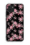 Samsung Galaxy A03 Protective Case Cover Portrait Flowers Pattern