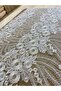 White Floral Patterned Border Tulle Fabric - Width 135 cm - for Wedding Dress, Engagement and Custom Designs - 4