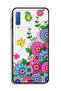 غطاء حماية لهاتف Samsung Galaxy A7 (2018) بتصميم زهور ماندالا