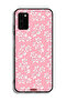 Samsung Galaxy A03s Protective Case Cover Flowers Background Pattern
