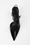 Women's Lea Black Shiny Stiletto - 3