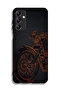 Samsung Galaxy A24 4G Protective Case Cover Vintage Bike