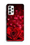 Samsung Galaxy M32 5G Protective Case Cover Heart Flowers Abstract Art