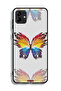 Samsung Galaxy M04 Protective Case Cover Digital Art Simple Background Minimalism Butterfly