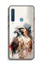 غطاء حماية لهاتف Samsung Galaxy A9 (2018) بتصميم فن النسر التجريدي