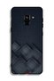 غطاء حماية لهاتف Samsung Galaxy A8 Plus (2018) بنقشة مربعات على القماش