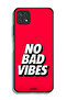 Samsung Galaxy A22 5G Protective Case Cover No Bad Vibes