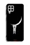Samsung Galaxy A22 4G Protective Case Cover Hanging From Moon