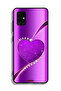 Samsung Galaxy A51 4G Protective Case Cover Glitter Heart