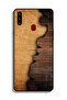 Samsung Galaxy A20s Protective Case Cover Vintage Wood Pattern