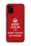 Samsung Galaxy A02s Protective Case Cover Keep Calm And Dont Touch My Phone