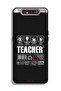 Samsung Galaxy A80 Protective Case Cover Teacher Sticker