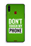 Samsung Galaxy A20s Protective Case Cover Do Not Touch My Phone