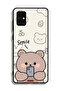 Samsung Galaxy A71 4G Protective Case Cover Smile Bear Art