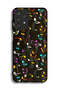 Samsung Galaxy A23 Protective Case Cover Music Fabric Pattern