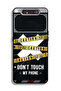 Samsung Galaxy A80 Protective Case Cover Caution Never Touch My Phone