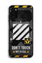 Samsung Galaxy A03s Protective Case Cover Do Not Touch My Phone