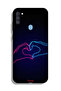 Samsung Galaxy A11 Protective Case Cover Touching Hand Making Heart