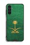 Samsung Galaxy A13 5G Protective Case Cover Kingdom Of Saudi Arabia Sign On Leather