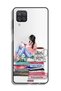 Samsung Galaxy M12 Protective Case Cover Girl And Fashion Books Art