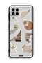 Samsung Galaxy A22 4G Protective Case Cover Pieces Of Paper Stickers