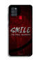 Samsung Galaxy A21s Protective Case Cover Smile Its Free Therapy