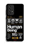 Samsung Galaxy A73 5G Protective Case Cover Human Being Sticker